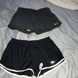 Nike Athletic Shorts One pair has built in spandex